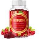 Premium Berberine HCl GLP-1 Váhové ztráty Gummies (1200mg) s Ceylon Skořice Kurkuma Mléko Thistle Artichode - Cukr zdarma gluten Volný vysoký potence GLP1 Supplement