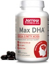 Jarrow Portugas MaxDHA - 180 Softgels - Vysoká čistota rybí olej - Doplněk podporuje zdraví mozku a očí - Koncentrované v Omega-3 mastné kyseliny & obohacené v DHA - 90 Služeb