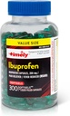 TIME- CAP Labs, INC. Včasné Ibuprofen 200mg - 300 Tekuté ponožky - Tablety úlevy od bolesti a redukce horečky - pro bolest hlavy, menstruační bolest, zuby Aches & Artritis Pain