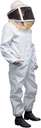 Mann Lake Deluxe Bee oblek, Beekeeping Gear s Zippered Square Veil, Durable 50 / 50 Cotton / Polyester Blend, Bee ochranný oblek, Profesionální Beekeeping oblek pro dospělé, velký