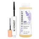 Poctivá Krása extrémní délka Navíjení čisté Mascara + Čestný Levandule Pěna Bublina Bundle 124; Přirozeně odvozené + krutost zdarma 124; 0,27 fl oz, 12 fl oz