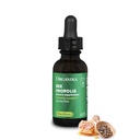 Organika Bee Propolis Tincture 1 oz: Vegan Propolis Extract - Hrdlo a dýchání - Bez gluten, GMO, a umělé Flavors - 10 dní Prop Kapky