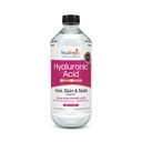 Hyalogická tekutá hyaluronová kyselina dodatek - Podpora zdraví vlasů, kůže a nehtů s 5000 mcg Biotin a 50mg MSM - Přírodní hydratace pro celé tělo - Vysoká molekulární váhová vzorec - 12 oz