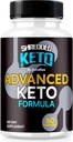 Roztržené Keto pilulky, Premium Keto Short Weight Loss Kapsle, Všechny přírodní Keto doplněk k podpoře Fitness a Body Cíle, Oficiální Shredded Keto Recenze (60 Kapsle)