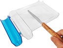Medarchitekt Pravá ruka Pill Počítání Tray s Spatula (Clear - Dřevěná násada)