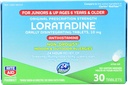 Rite Aid Kid 's Non- Drowsy Alergics Relief, Lortish 10mg, Mint Flavor - 30 Tablets Aid Kid' s Non- Drowsy Alergics Relief, Lortish 10mg, Mint Flavor - 30 Tablet CLAS124; Orly Diintegrating Tabs CLAS124; Ages 6 and older