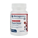 Metagenika Rapid Relief - Bylinné Softgel s turmerickou a boswellií - Podporuje rychlou úlevu pro svaly, záda a společné discomform * - Drog- Free, Non-GMO, gluten- GMP Certified Facility - 60 Softgels