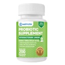 WELMATE Bifidobacterium - Probiotický dodatek - Podporuje Gut Health - Imunitní podpora - Digestive Enzymes - Gluten Free - Vegan - Muži a ženy Probiotic - Velikost hodnoty - 200 Počet