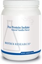 Biotics Research Pea Protein Isolate Natural Vanilla ochucené, Mixes Easy with Water or Juice, Premium Pea Protein, 21 gram Clean Protein per Serving 16 Ounces