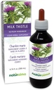 Naturalma Milk Thistle (Silybum marianum) Ovoce a bylina Alcohol-Free tinktura - 6.76 fl oz Liquid Extract in Drops - Bylinný dodatek - Vegan