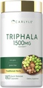 Carlyle Triphala Kapsle 1500mg 600mg 124; 180 Počet 124; Bylinné doplňky 124; Non- GMO a gluten zdarma