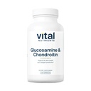 Vital Nutrients Glucosamine & Chondroitin CLAS124; Zdravá chrupavka, mobilita, a společná podpora dodatek CLAS124; Gluten, mléčná, sójová zdarma CLAS124; Non- GMO CLAS124; 120 Kapsle