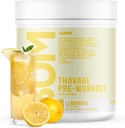 RAW Pre Workout Powder, Thavage (Lemonade) - Chris Bumstead Sports Nutrition Dodatek pro muže a ženy - Cbum Pre Workout for Working Out, Hydration, Mental Focus & Energy - 40 Služeb