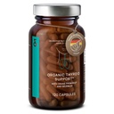 Organické štítné žlázy Supplement s jódem z mořské Kelp Organic and Selen from Mustard Seed Extract - 120 Kapsle - Přírodní štítné žlázy Dodatek pro muže a ženy - Vegan a gluten zdarma