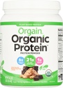 Orgain Organic Vegan Protein Powder, Čokoládové arašídové máslo - 21g rostlinného proteinu, Nízké čisté sacharidy, Non Dairy, Gluten Free, bez laktózy, bez přidaného cukru, Soy Free, Kosher, 1.02 Pound