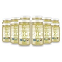 ALLWELLO Cold- Pressed Ginger Shot, 60 ml, USDA Organic Imunitate Booster with Natu-RAL CLAN124; 12 jednotek na případ (12 balení)
