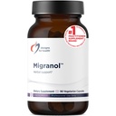 Designy pro zdraví Migranol - Nepatrný dodatek s Malate hořčík, Kurkumin (Kurkumin) Extrakt, Rosemary + B2 Riboflavin - Non- GMO + gluten zdarma (90 Kapsle)