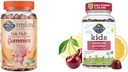 Zahrada života Organika Děti Gummy Vitamíny - Ovoce - Certified Organic, Non- GMO & Vegan & Kids Imunitary Support Gummies with Vitamin C, D as D3 & Zinek