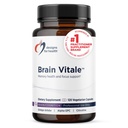 Designy pro zdraví Brain Vitale s Cognizin Citicoline - 'Nootropní' dodatek pro podporu Cognition, Mood + Paměť s GPC Cholin, Ginkgo + Acetyl L Carnitin HCL (120 Kapsle)