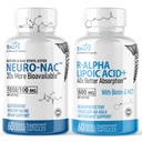 Nature 's Fusies Neuro Nac (NAC Ethyl Ester) & R Alpha Lipoic Acid 600mg (60ct)