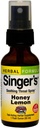 Byliny Etc. Singer 's Saving Grace Honey Lemon - Bylinné Remedy for throat Comfort - Soothing, Hydrating Support with Licorice - Alcohol- Based - 1 fl oz (75 Servings)