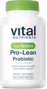 Vitální živiny Hyperbiotika Pro- Lean Probiotika pro Metabolické rovnováhy 124; Redukuje Carb Digestion 124; Shelf- Stabilní 124; Vegan, Dairy, Gluten zdarma 124; 60 Počet