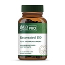 GAIA HERBS PRO Resveratrol 150 - Nabízí srdeční zdraví a imunitní podporu - Obsahuje japonské Knotweed - Vegan, Soy- Free & gluten- Free - 50 Liquid Phyto-Caps (25 Služeb)