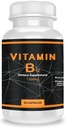 QEI vitamin B12 1000mg, podporuje energetickou metabolizaci a nervovou soustavu, vitamin dodatek, 30 Kapsle