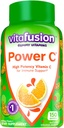 Vitafuze Elderberry Gummy Vitamíny 90ct & Power C Vitamin C Gummies pro imunitní podporu 150ct
