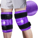 2 Ice Pack for Knee Pain Relief, Reuse Gel Ice Wrap for Injuries, Otok, Náhradní chirurgie kolenů, Cold Compress Therapy for Artritis, Meniscus Tear and ACL, Purple