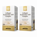 SOLGAR Kolagen Hyaluronic Acid Complex - 30 tablet, balení po 2 tabletách - Non- GMO, gluten zdarma, mléčné výrobky zdarma - 60 Celkem služby