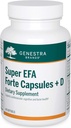 Genestra Brands Super EFA Forte Kapsle + D cognitive 124; Fish Oil Formule na podporu Cognitive, Kardiovaskulární a Joint Health Companies 124; 60 Softgels