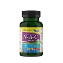 America Medic & Science NAC 600mg - NAC dodatek pro Lung Health & Imunitní podporu, Podpora jater a antioxidanty - N- Acetyl- Cystein - 60 Kapsle (Balení po 1)