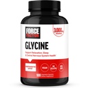FORCE FACTOR Glycin podporovat relaxaci a klidný spánek, podpora kognitivní funkce, náladová bilance, a Nerve zdraví, 100 Zeleninové kapsle
