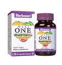 Bluebonnet Nutrition Maxi One (se železem), Whole Food Multiple, Enzymy, Energy, Vitality, Gluten & Dairy & Soy Free, Kosher, Vegetarian Friendly, Non- GMO, 2 měsíce dodávky, Beige, 60 Počet