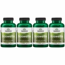 Swanson Boswellia - Bylinný dodatek na podporu společné podpory - Ayurvedic Herb pro společnou flexibilitu a mobilitu podpora - Vyrobeno s Boswellia Serrata Resin - (100 Kapsle) (4 balení)