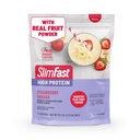 SlimFast High Protein Smoothie Mix Plus Ovocný prášek, High Protein Meal Substitution Powder, Fiber, Vitamin C, 21 Servings, 1.29 Pounds, Strawberry Banana (Balení květen Vary)