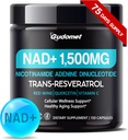 NAD + s trans- resveratrolem, červeným vínem, quercetinem a vitamínem C - podporuje celulární Wellness & Zdravé Aging- 150 kapsules - Vyrobeno v USA