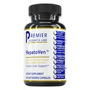 Premier Research Labs HepatoVen - Podpora jater, vyčištění a udržování jater, jaterní pilulky, jaterní vitaminy pro ženy a muže s extraktem z artyčoků - 60 Vegetariánských kapslí