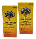 2 Cherifer Sirup Chlorella růstový faktor, Taurin & Lysin 240ml