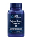 Life Extenditional Enzymy, Podpora trávicího zdraví, Absorpce výživy, Divestivní enzymy, Non- GMO, 60 Kapsle