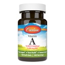 Carlson - Vitamin A Rozpustný, 10000 IU (3000 mcg RAE), Rozpustný ve vodě, Vision Health, 100 Softgels