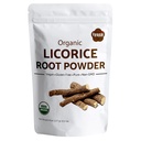 Iyasa Holistics Organic Licorice Root Powder, Muleti, Glycyrrhiza glabra, 8 oz, 227 gm, Natural Expectorant, Candy Flavoring Agent, Superfood