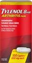 Tylenol 8 HR Artritida Pain Caplet, 650mg - 100 ct, balení po 4 ks
