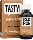 NovaFerrum Chuť 124; Pediatrické kapky tekutý doplněk železa pro kojence, Toddlers & Kids 124; 15mg železa per 1ml Dávka 124; Věk 4 & Under Current 124; Gluten zdarma 124; Cukr 124; Čokoládové ochucené 124; 120 Služení
