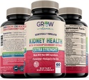 růst vitamin Premium Ledviny Cleanse dodatek - Výkonný Ledviny Support Formule s Cranberry Extract Pomáhá podporovat zdravé ledviny & Močové Tract Support - 60 Vegetariánské kapsle