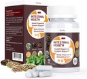 Gut Zdraví Cleanse Detox Kapsle - Střevní čistič s Wormwood, Black Walnut, Česnek Bulb, Clove Podpora Colon Cleanser & Digestion systém pro ženy a muže, 30 Caps