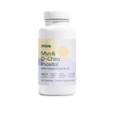 MIRA PCOS Dodatek, Myo Inositol & D-Chiro Inositol 40: 1 Poměr, Pomáhá podporovat hormonální rovnováhu a podporu ovariální zdraví & metabolismus, 90 Kapsle (30 Služební), 1 Láhev
