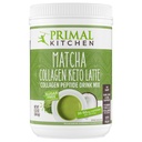 Základní kuchyně Matcha Collagen Keto Latte Powder, Sugar- Free Collagen Peptides, 9.33 Ounces