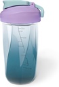 protein shaker láhev Holds up to 20oz, No Mixending Ball or Whisk, BPA zdarma, Přenosný Pre Workout syrovátka protein Drink Cup, Blender shaker láhev pro míchání koktejly coopleshakies (modrá)